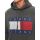 Tommy Hilfiger Ανδρικό φούτερ Tommy Flag Badge Melange Relaxed Hoody